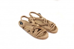 Sandales en corde, sandales boho, nomadic state of mind, sandals for men, sandales for women, modèle Lounger beige