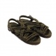 Sandales nomadic state of mind, sandale en corde, modèle Lounger couleur sage green