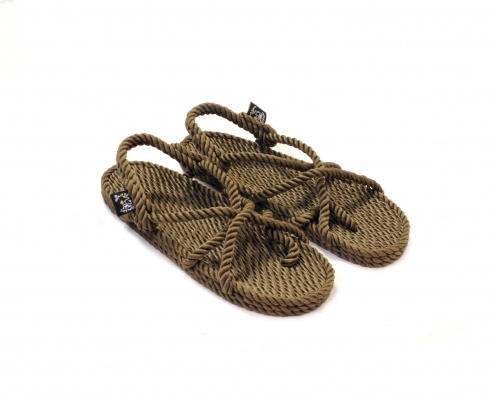 Sandales Boho en plastique recyclé, sandales nomadic, marque vegan, sandales homme, sandales femme, modèle Kyma-Sage green