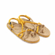 Sandales en corde, sandales boho, nomadic state of mind, sandals for men, sandales for women, modèle Toe Joe Beige & Gold