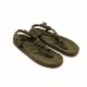 Sandales nomadic state of mind, sandale en corde, modèle Athena couleur Sage Green