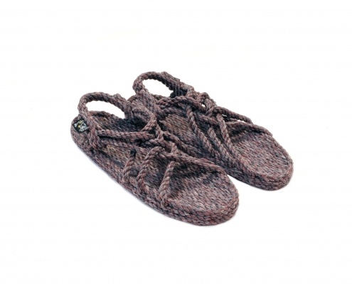 Sandales en corde, sandales boho, nomadic state of mind, sandals for men, sandales for women, modèle JC Cerise