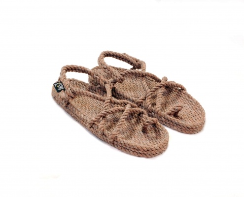 Sandales en corde, sandales boho, nomadic state of mind, sandals for men, sandales for women, modèle Toe joe nutria