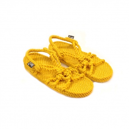 Sandales nomadic state of mind, sandale en corde, modèle Wedge couleur gold