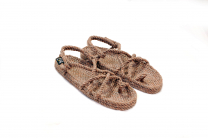Sandales en corde, sandales boho, nomadic state of mind, sandals for men, sandales for women, modèle Toe joe nutria