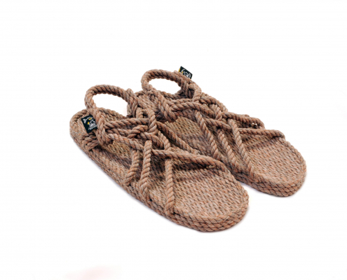 Sandales nomadic state of mind, sandales boho en corde, sandales homme, sandales femme, modèle JC Nutria