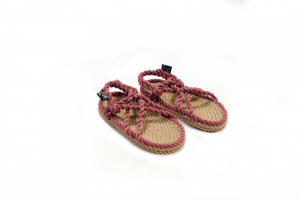 Sandales en corde, sandales enfant, nomadic state of mind, modèle JC Kids - Beige & Mueva